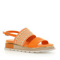 Load image into Gallery viewer, DJANGO & JULIETTE CORSETT ORANGE - Women Sandals - Collective Shoes