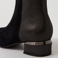Load image into Gallery viewer, DJANGO & JULIETTE GARYIE BLACK SHIMMER - Women Boots - Collective Shoes