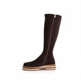 Load image into Gallery viewer, DJANGO & JULIETTE GESBIT CHOCO - Women High Boots - Collective Shoes