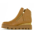 Load image into Gallery viewer, DJANGO & JULIETTE RADIO DK TAN NATURAL - Women Boots - Collective Shoes