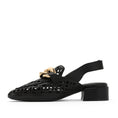 Load image into Gallery viewer, DJANGO & JULIETTE VOOPER BLACK - Women Sandals - Collective Shoes