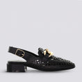 Load image into Gallery viewer, DJANGO & JULIETTE VOOPER BLACK - Women Sandals - Collective Shoes