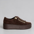 Load image into Gallery viewer, DJANGO & JULIETTE WOLFIE CHOCO SUEDE - Women sneakers - Collective Shoes