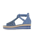 Load image into Gallery viewer, DJANGO & JULIETTE ACCRA BLUE DENIM - Women Sandals - Collective Shoes