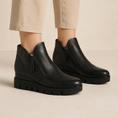 Load image into Gallery viewer, DJANGO & JULIETTE RADIO BLACK/BLACK SOLE - Women Boots - Collective Shoes