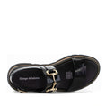 Load image into Gallery viewer, DJANGO & JULIETTE SABRI BLACK PATENT - Women Sandals - Collective Shoes