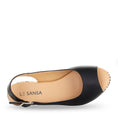 Load image into Gallery viewer, LE SANSA DOVE BLACK - Women Sandals - Collective Shoes