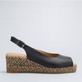 Load image into Gallery viewer, LE SANSA DOVE BLACK - Women Sandals - Collective Shoes