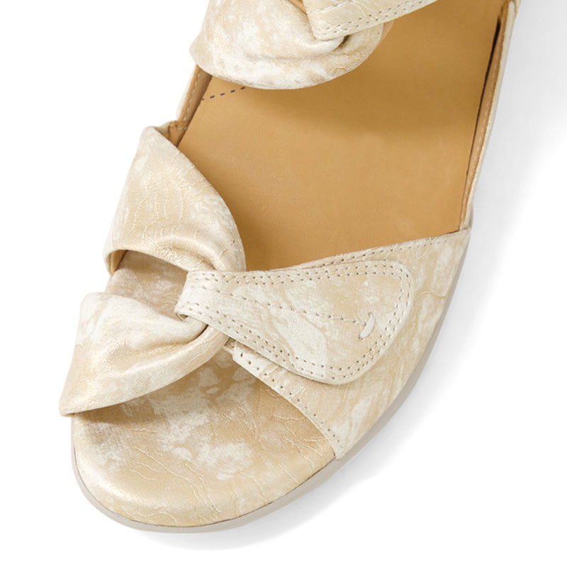 ZIERA DOXIE SMUDGE METAL - Women Sandals - Collective Shoes