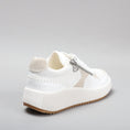 Load image into Gallery viewer, LESANSA DINA WHITE BEIGE - Women sneakers - Collective Shoes