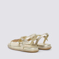 Load image into Gallery viewer, DJANGO & JULIETTE YERRYS PALE GOLD - Women Sandals - Collective Shoes