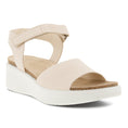 Load image into Gallery viewer, ECCO FLOWT WEDGE LIMESTONE SPIN - Women Sandals - Collective Shoes