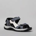 Load image into Gallery viewer, CC RESORTS EKAM NAVY - Women Sandals - Collective Shoes