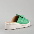 Load image into Gallery viewer, LE SANSA EUDORE FERN GREEN - Women Slides - Collective Shoes
