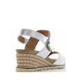 Load image into Gallery viewer, LE SANSA EVITA WHITE SILVER - Women Sandals - Collective Shoes