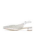 Load image into Gallery viewer, DJANGO & JULIETTE FABBI IVORY PATENT - Women Sandals - Collective Shoes