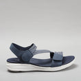 Load image into Gallery viewer, CC RESORTS FLORRIE NAVY - Women Sandals - Collective Shoes