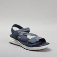 Load image into Gallery viewer, CC RESORTS FLORRIE NAVY - Women Sandals - Collective Shoes
