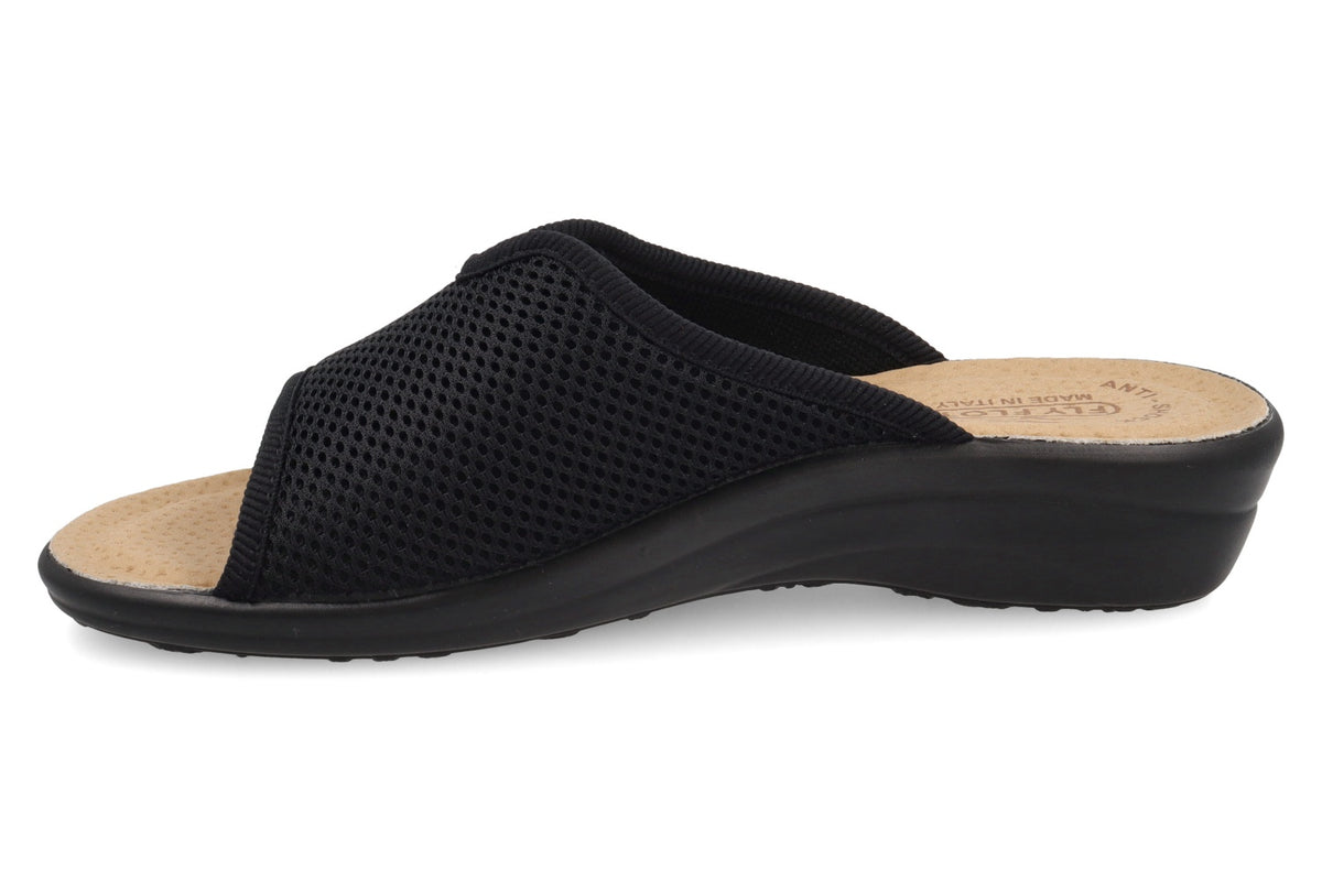 FLY FLOT T4429 BLACK - Women slippers - Collective Shoes