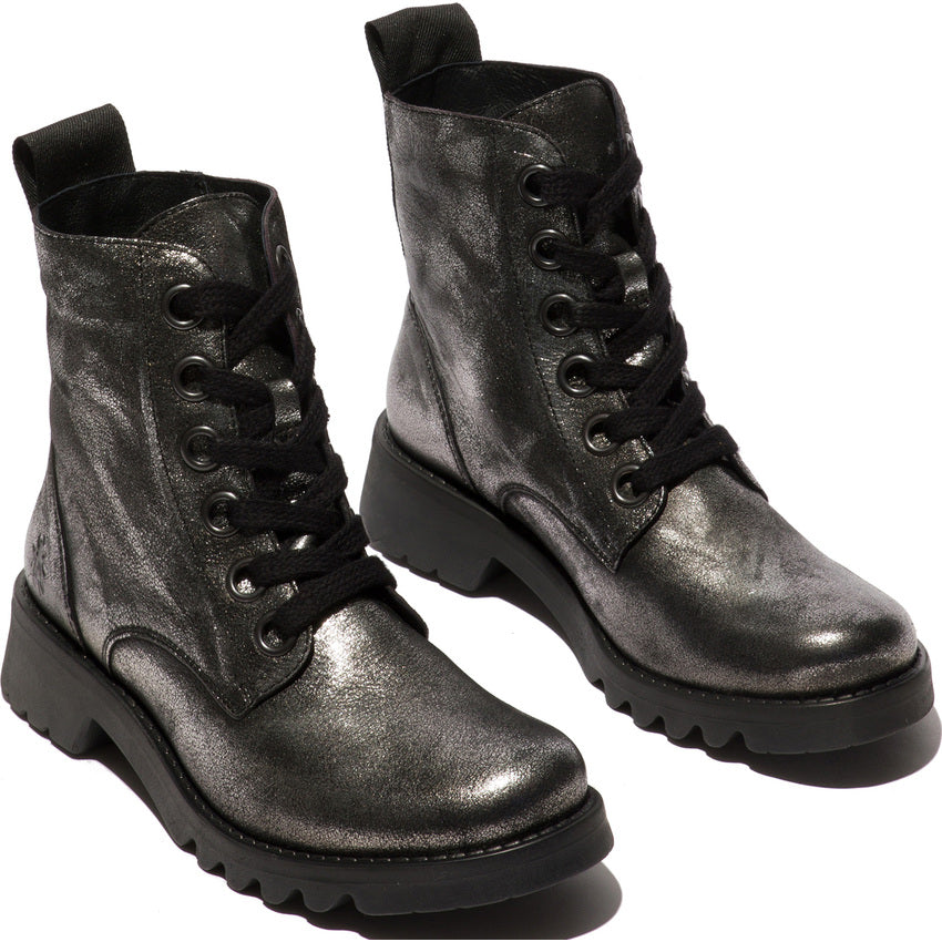 FLY LONDON RAGI SILVER - Women Boots - Collective Shoes 
