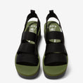 Load image into Gallery viewer, FLY LONDON YERE BLACK ARMY GREEN