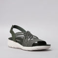 Load image into Gallery viewer, CC RESORTS FLYTA OLIVE MULTI - Women Sandals - Collective Shoes