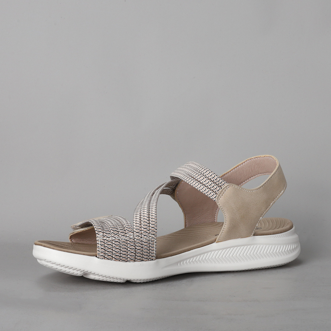 CC RESORTS FLORRIE APPRICOT MULTI - Women Sandals - Collective Shoes