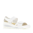 Load image into Gallery viewer, ZIERA GEDD WHITE SILVER - Women Sandals - Collective Shoes