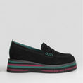 Load image into Gallery viewer, DJANGO & JULIETTE GLAMMS BLACK - Women Loafers - Collective Shoes