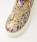 Load image into Gallery viewer, ZIERA PAMELA GOLD VINTAGE FLORAL - Women sneakers - Collective Shoes