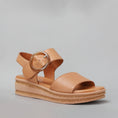 Load image into Gallery viewer, LE SANSA GUARD TAN - Women Sandals - Collective Shoes