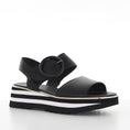 Load image into Gallery viewer, DJANGO & JULIETTE HARLOWS BLACK - Women Sandals - Collective Shoes