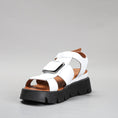 Load image into Gallery viewer, LE SANSA HINDI WHITE - Women Sandals - Collective Shoes