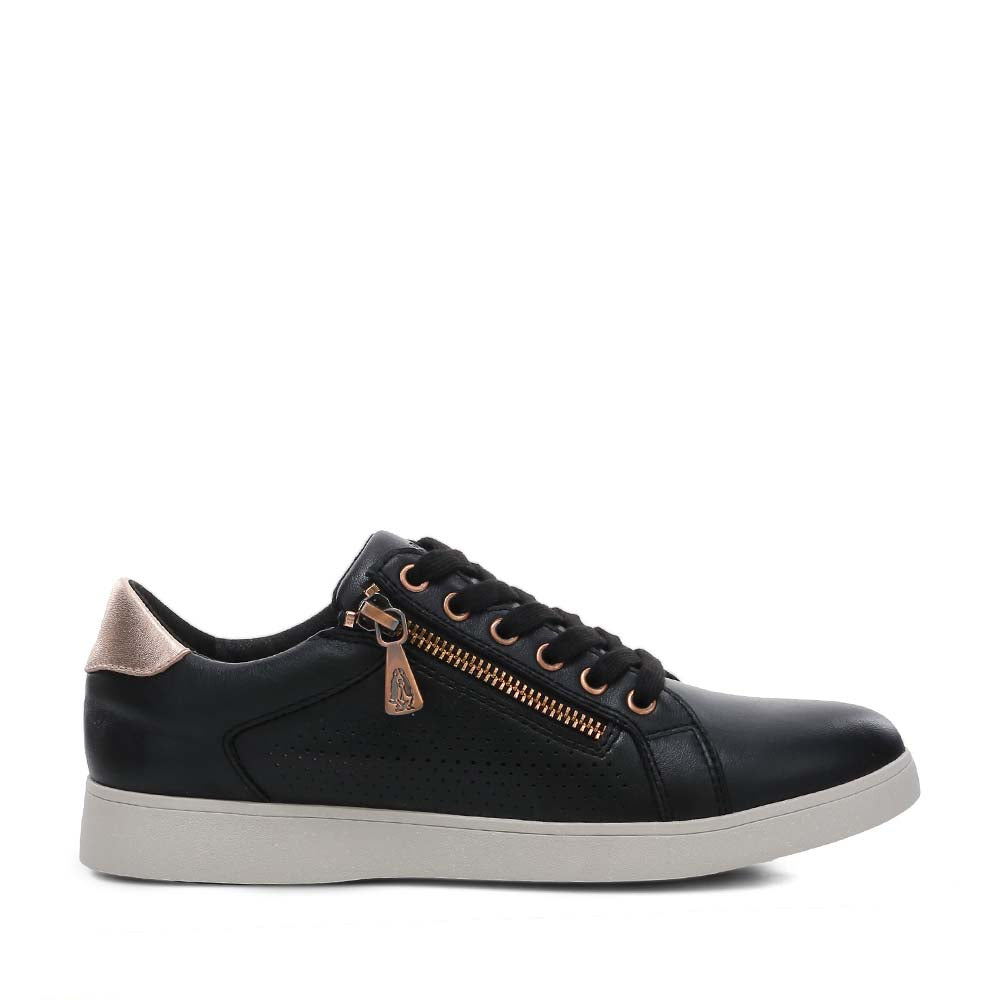 HUSH PUPPIES MIMOSA PERF BLACK COPPER - Women sneakers - Collective Shoes