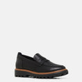 Load image into Gallery viewer, HUSH PUPPIES BEAU BLACK - Women Loafers - Collective Shoes