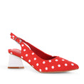 Load image into Gallery viewer, DJANGO & JULIETTE IHOPS RED WHITE - Women Sandals - Collective Shoes