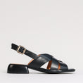 Load image into Gallery viewer, EOS IKARI BLACK - Women Sandals - Collective Shoes