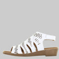 Load image into Gallery viewer, CABELLO CONNIE WHITE - Women Sandals - Collective Shoes