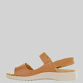 Load image into Gallery viewer, ZIERA BENJI DK TAN - ALMOND - Women Sandals - Collective Shoes