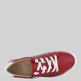 Load image into Gallery viewer, ZIERA AYLEEN DARK RED WHITE - Women Sneakers - Collective Shoes
