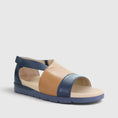 Load image into Gallery viewer, ZIERA ALLROY NAVY DK TAN