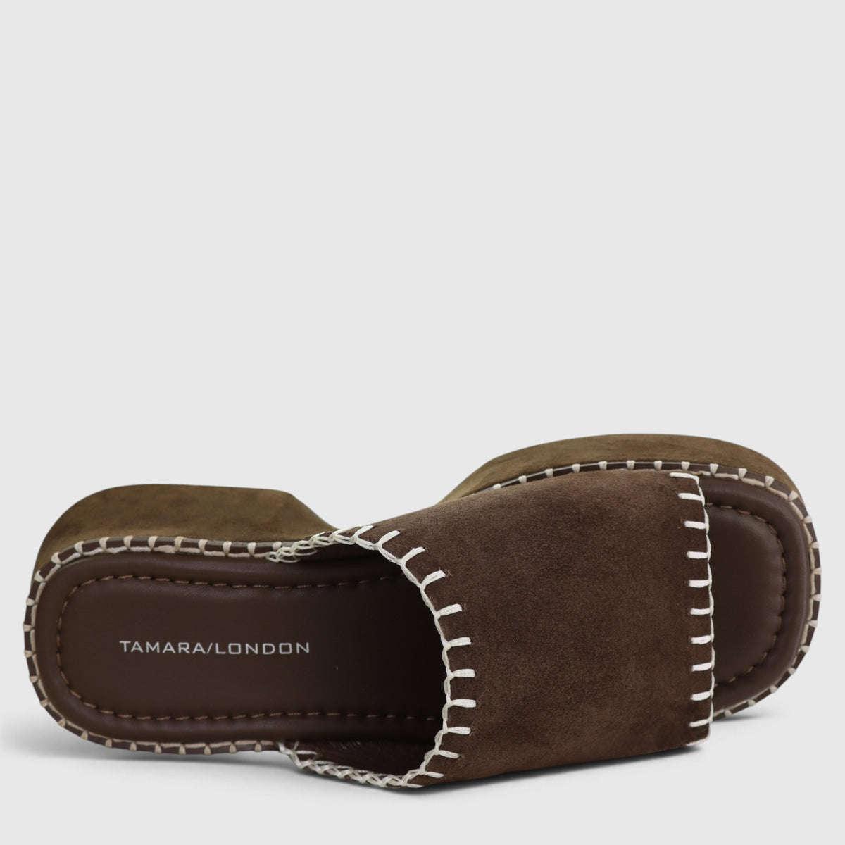 TAMARA LONDON BEVLAH CHOCO SUEDE - Women Heels - Collective Shoes