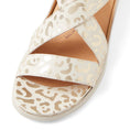 Load image into Gallery viewer, ZIERA ISSY BEIGE GOLD - Women Sandals - Collective Shoes