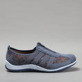 Load image into Gallery viewer, CC RESORTS JADA INDIGO FLOWER - Women Casuals - Collective Shoes