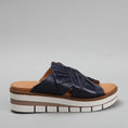 Load image into Gallery viewer, LE SANSA KHLOE NAVY - Women Slip On - Collective Shoes