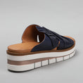 Load image into Gallery viewer, LE SANSA KHLOE NAVY - Women Slip On - Collective Shoes