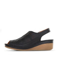 Load image into Gallery viewer, LE SANSA KIRRA BLACK - Women Sandals - Collective Shoes