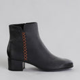 Load image into Gallery viewer, DJANGO & JULIETTE BELMONT BLACK COGNAC - Women Boots - Collective Shoes