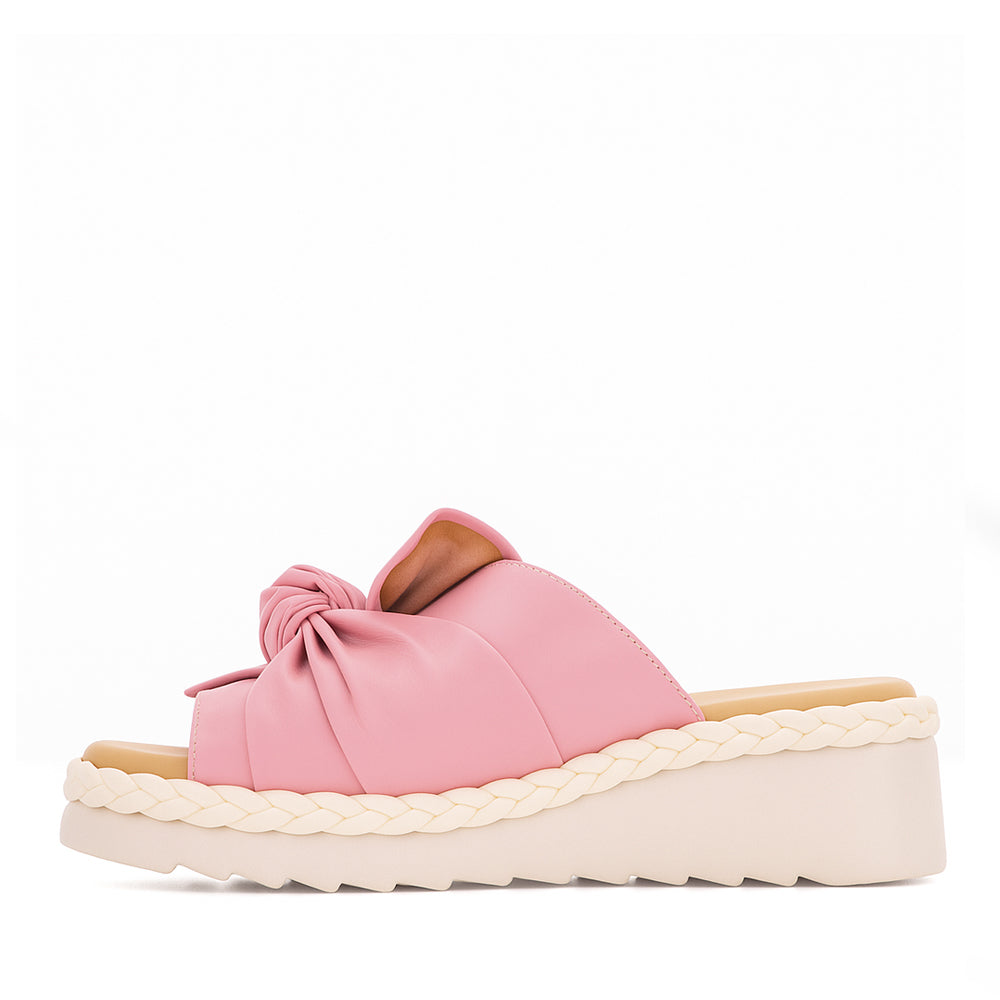 LE SANSA EUDORE BABY PINK - Women Slides - Collective Shoes