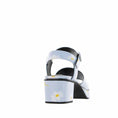 Load image into Gallery viewer, LESANSA RYALAY SKY BLUE FLORAL - Women Sandals - Collective Shoes